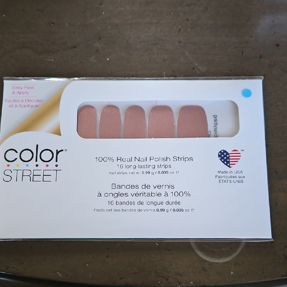 Color Street Nail Polish Strips in Pink